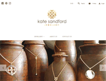 Tablet Screenshot of katesandford.com.au